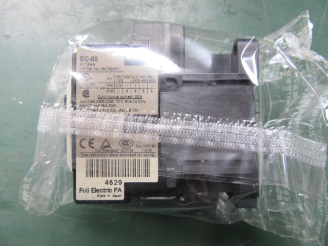 富士電機 SC-05 標準形電磁接触器