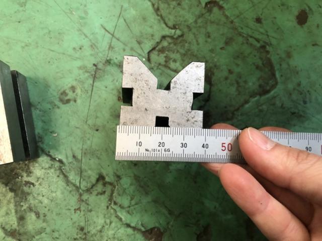 不明 Vブロックセット