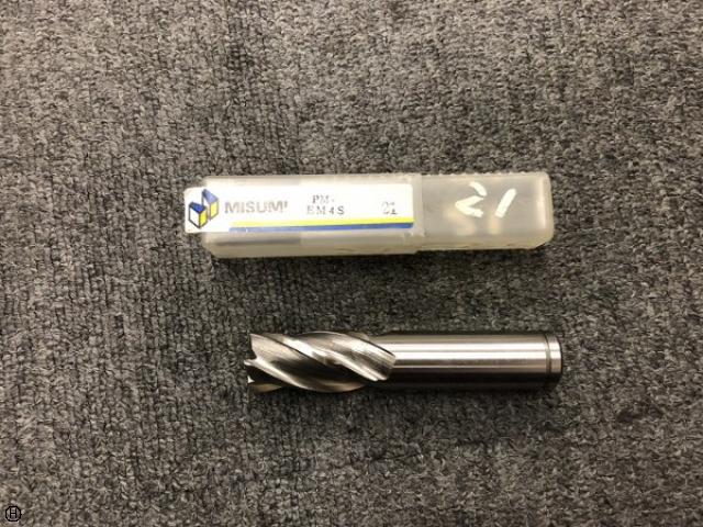 ミスミ PM-EM4S-21 エンドミル