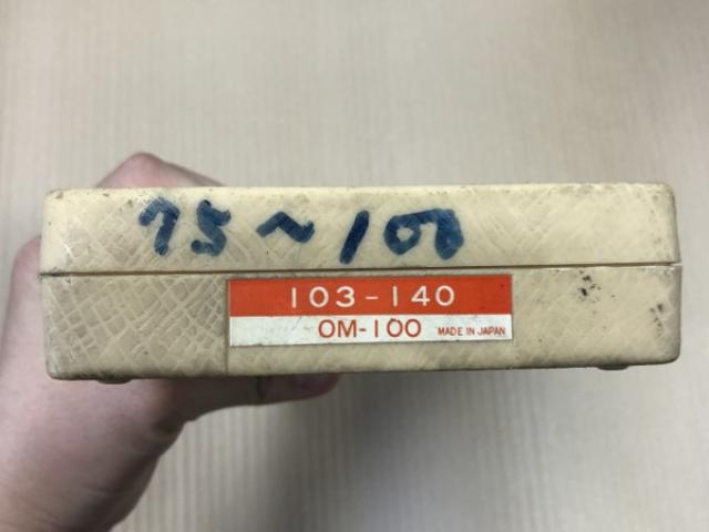 ミツトヨ 103-140 OM-100 外側マイクロメーター