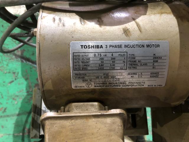 東芝 SP10D-7T2 0.75kwコンプレッサー