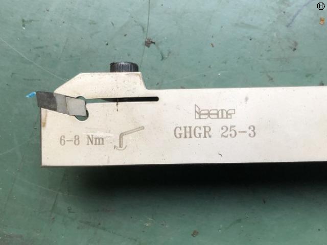 ISCAR GHGR25-3 外径加工用バイト