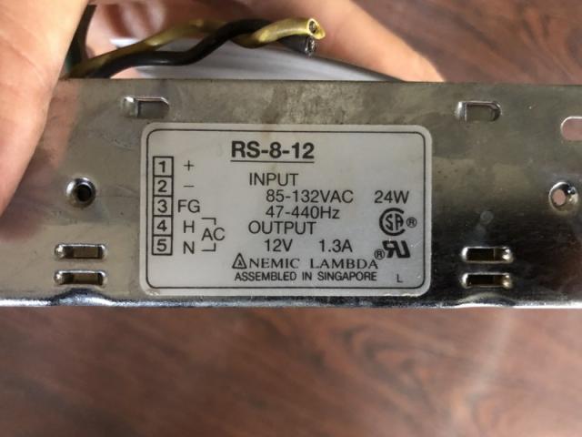 ネミック・ラムダ RS-8-12 電源装置