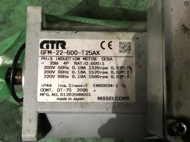 ニッセイ GFM-22-600-T25AX モーター