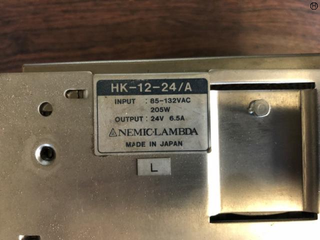 ネミック・ラムダ HK-12-24/A スイッチング電源