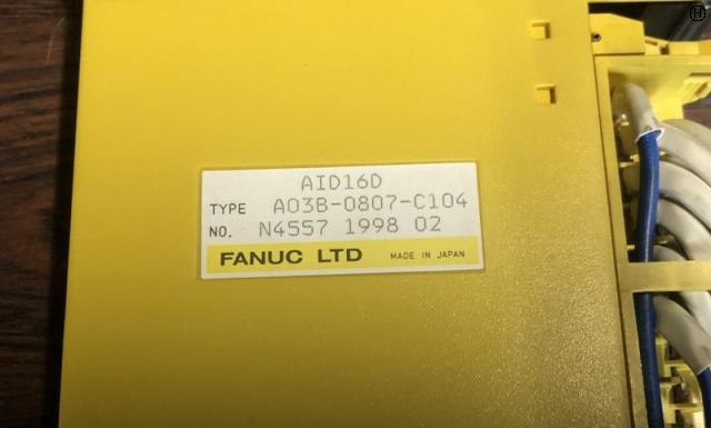 ファナック A03B-0807-C104 コントロールIOボード