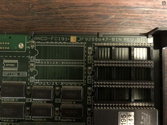 安川電機 JANCD-FC191-1 メモリーボード