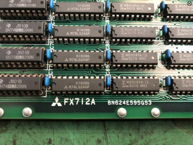 三菱電機 FX712A(BN624E595G53) 基板