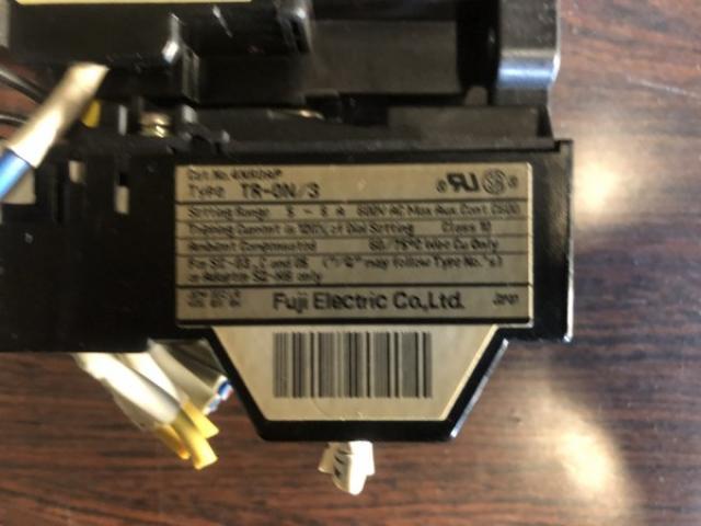 富士電機 不明 標準形電磁接触器
