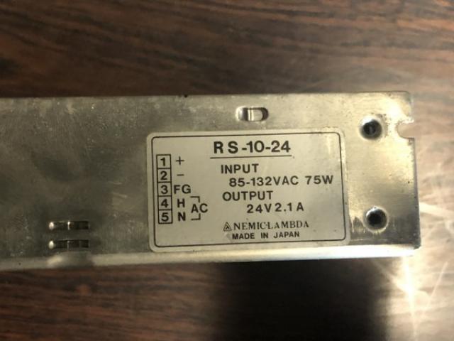 ネミック・ラムダ RS-10-24 パワーサプライ