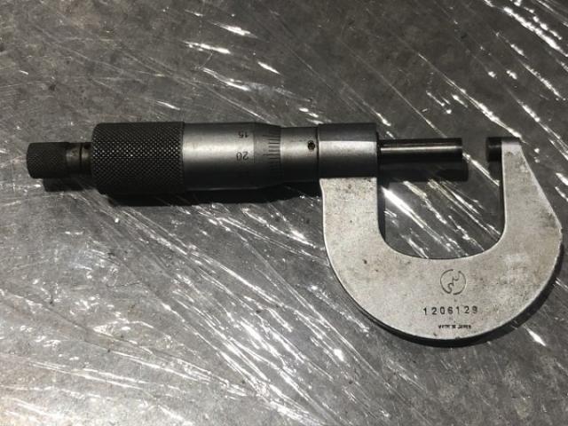 ミツトヨ 0～25mm 外側マイクロメーター