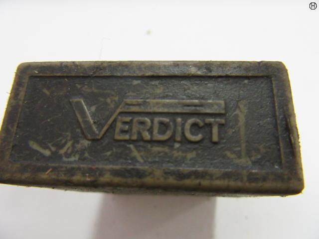 VERDICT 数字0-9 刻印セット