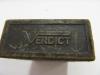 VERDICT 数字0-9 刻印セット