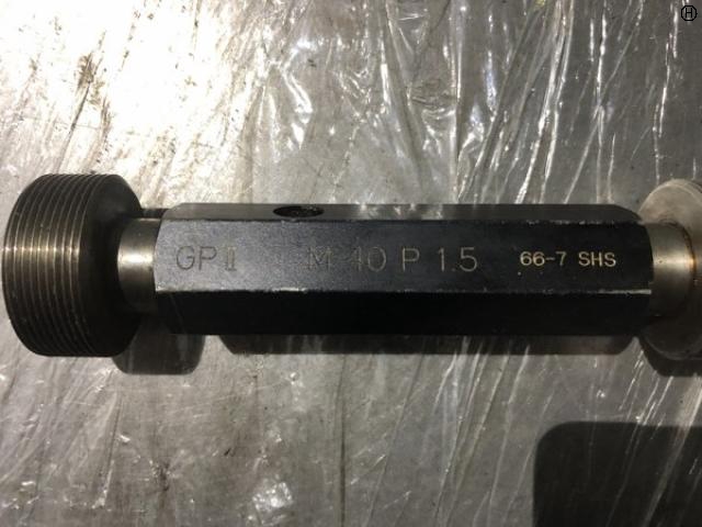測範社 SHS GPⅡM40 P1.5 ねじプラグゲージ