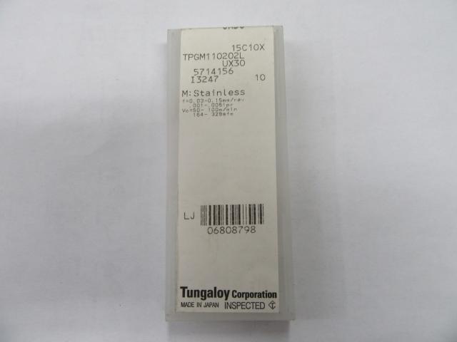 タンガロイ TPGM110202L(UX30) チップ