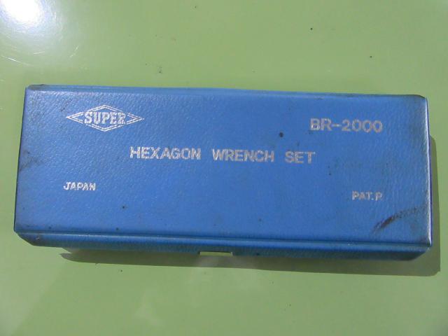 スーパーツール BR-2000 ヘキサゴンレンチセット