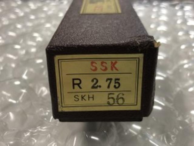 三晃精密工具 SSK R2.75 SKH56シリーズ 柄付外丸フライス