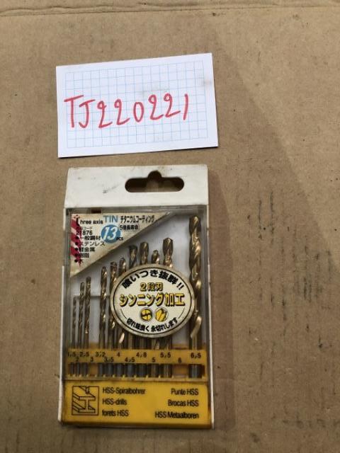 ミツトヨ 1セット11本 TiNコーティングドリルセット