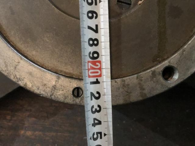 不明 φ230 3爪スクロールチャック