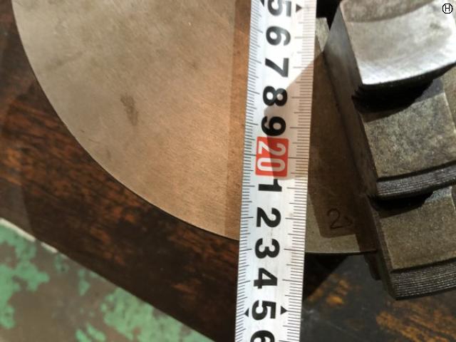 不明 φ230 3爪スクロールチャック
