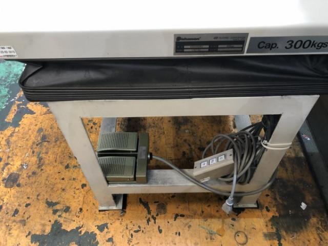 スギヤス BISHAMON XS030508J 電動カネジ式テーブルリフト