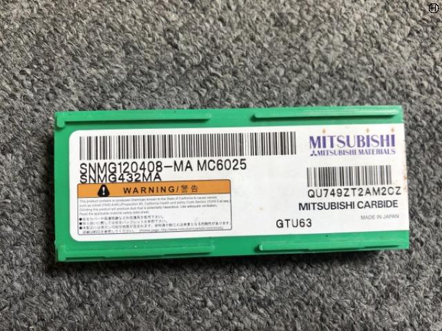 三菱マテリアル SNMG120408-MA MC6025 チップ