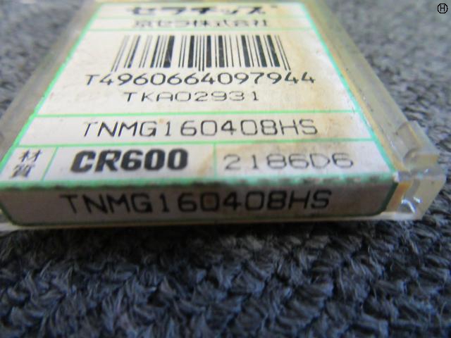 京セラ CR600(TNMG160408HS) チップ