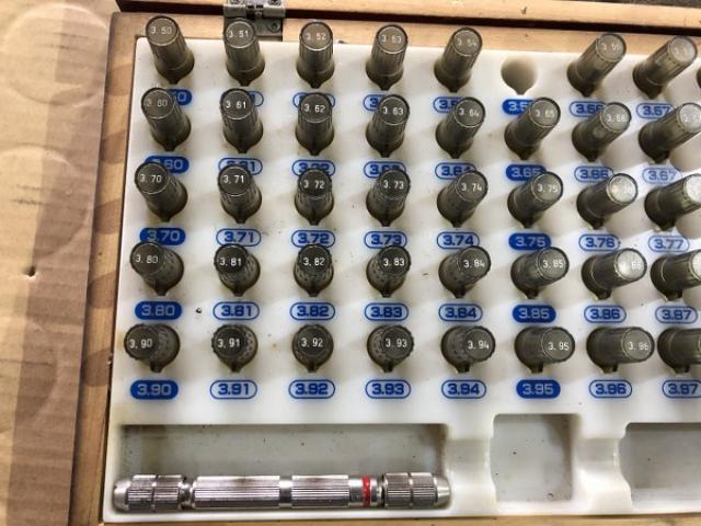新潟精機 SK 3.50~4.00mm ピンゲージセット