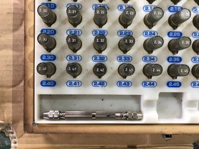 新潟精機 SK AA-2A ピンゲージセット