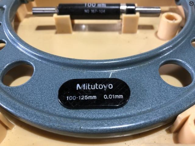 ミツトヨ (103-141)OM-125 外側マイクロメーター