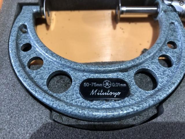 オンライン卸売販売 M-5ミツトヨ Mitutoyo 歯圧マイクロメーター 50-75㍉ 123-103 GMA-75 美品 外径測定 測定器 