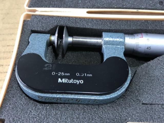 ミツトヨ 169-201(PDM-25) 直進式歯厚マイクロメーター