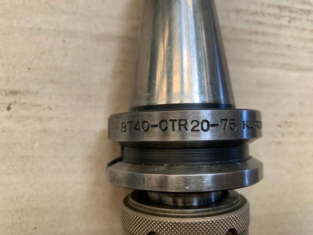 黒田精工 KKS BT40-CTR20-75 BT40ツーリング