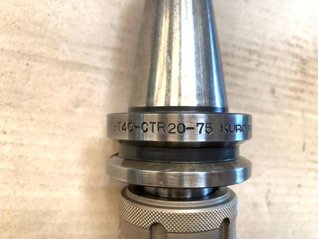 黒田精工 KKS BT40-CTR20-75 BT40ツーリング