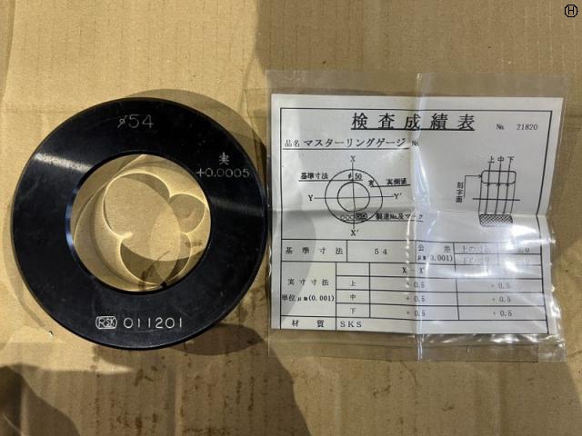 理研測範 RSK φ54 マスターリングゲージ