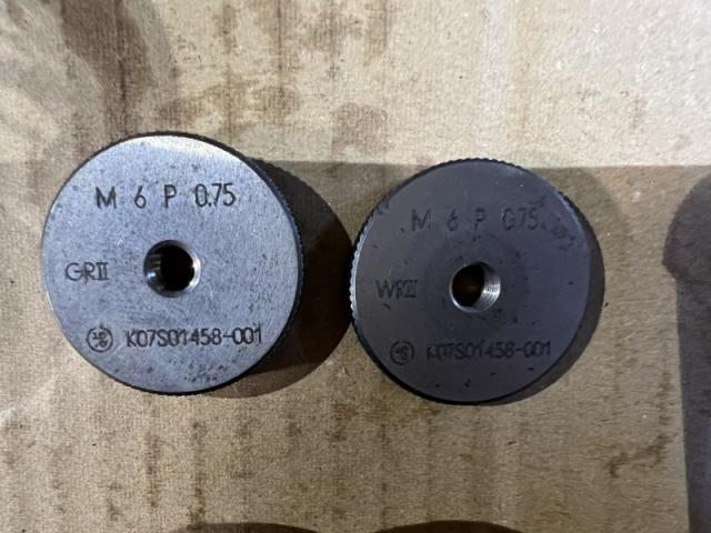 小泉測基製作所 M6P0.75GRWRII リングゲージ