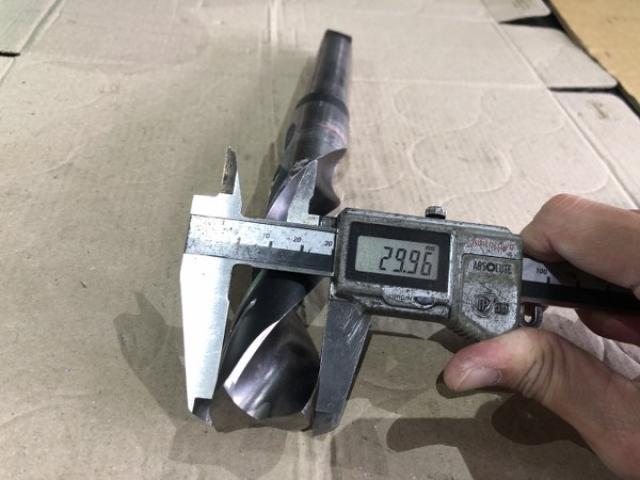 不明 Φ30mm テーパーシャンクドリル