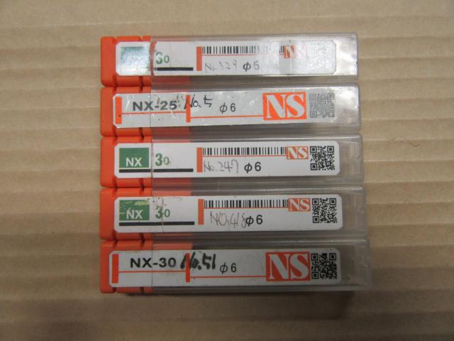 日進工具 NS NX-30 φ6(5本) リード30エンドミル