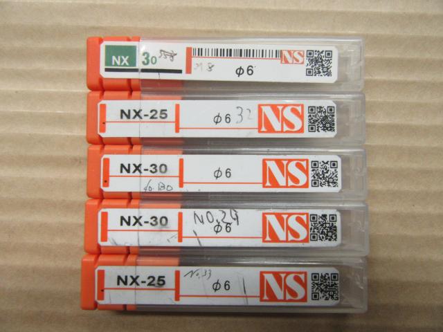 日進工具 NS NX-30, NX25(φ6) エンドミル