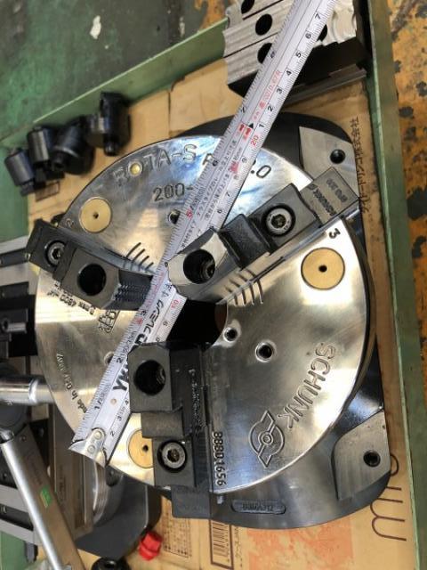 SCHUNK KSC125+ROTA-S Plus2.0(200-52) クイックチェンジパレットシステムセット