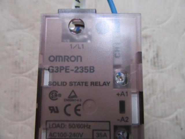 オムロン G3PE-235B 35A:AC-51 ヒータ用ソリッドステート
