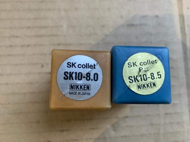 日研工作所 SK10(φ8,φ8.5) スプリングコレットセット