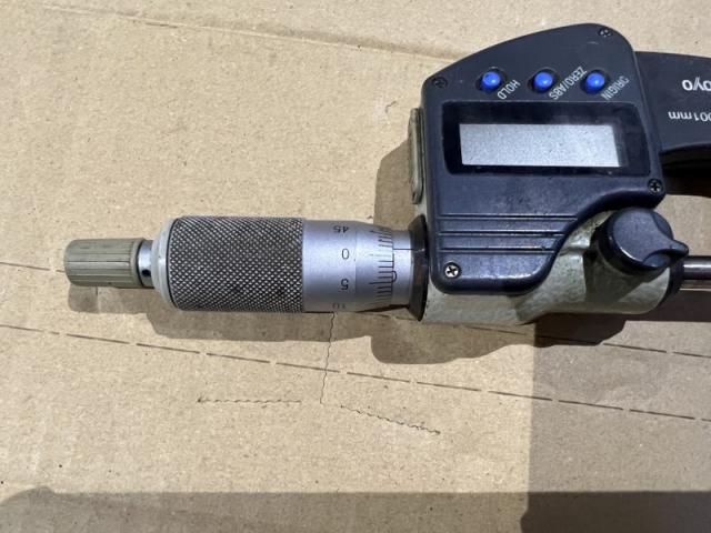 ミツトヨ 0-25mm IP65 デジタル外側マイクロメーター