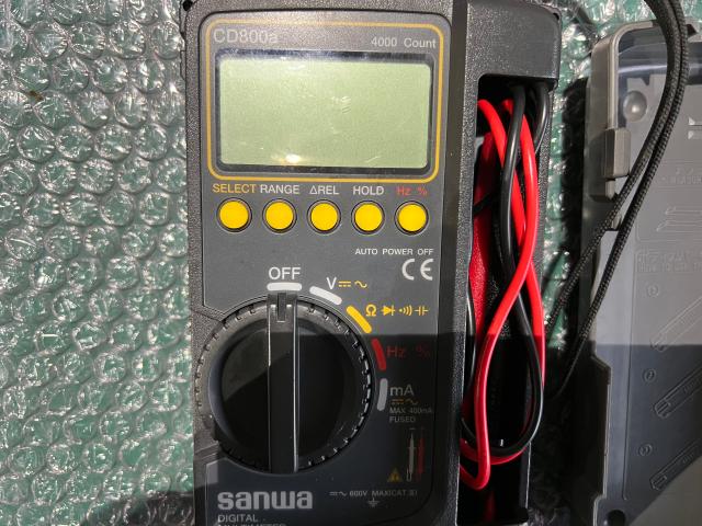 三和電気計器 CD800a デジタルマルチメーター 中古販売詳細【#327650 