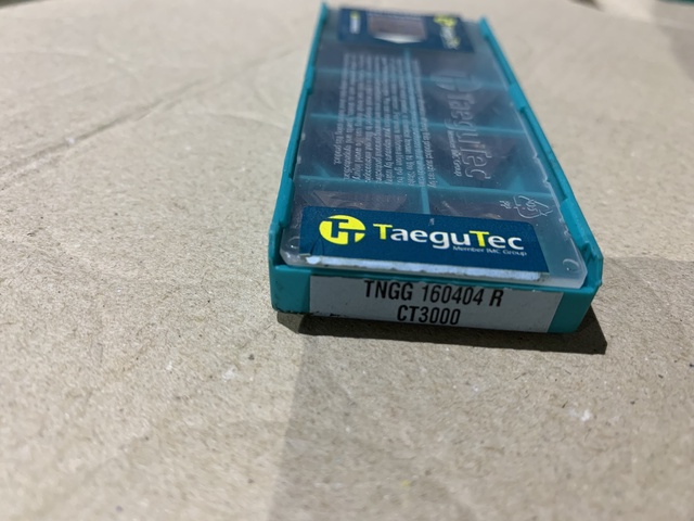 Taegutec TNGG160404R-CT3000 チップ