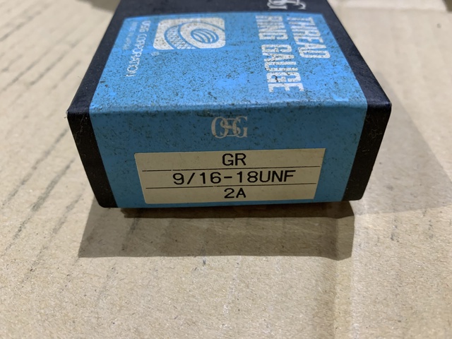OSG GR 9/16-18UNF 2A リングゲージ