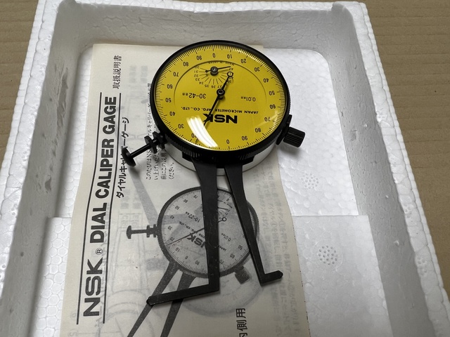 日本測定 NSK 30-42mm(0.01) ダイヤルキャリパーゲージ