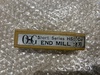 OSG 25 HSS-Co(2刃) エンドミル 2枚刃