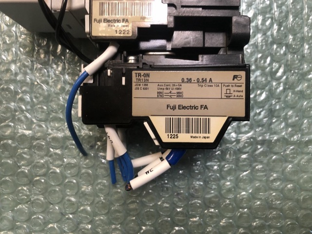 富士電機 補助継電器/電磁開閉器/標準形サーマルリレー 中古販売 富士電機 補助継電器/電磁開閉器/標準形サーマルリレー 中古販売