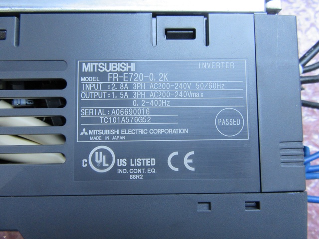 三菱電機 FR-E720-0.2K インバーター